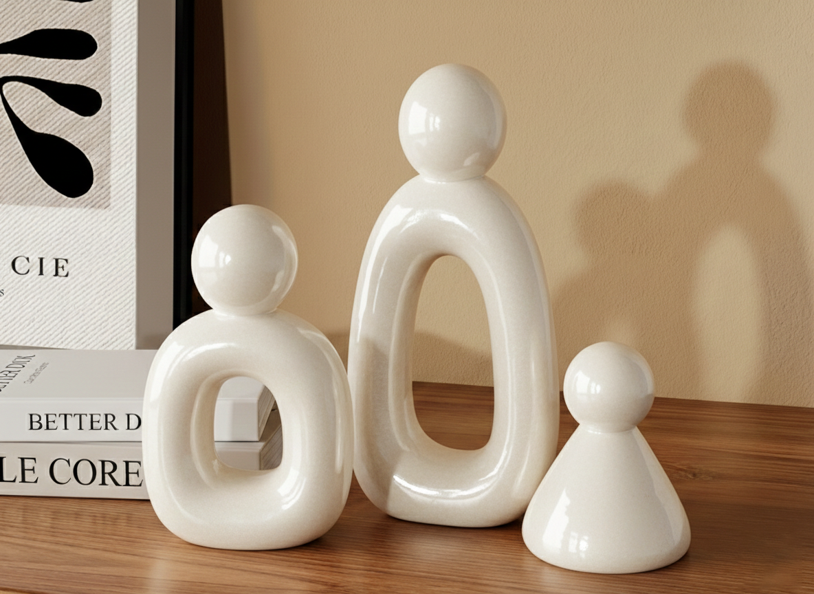 Three Family Sculpture