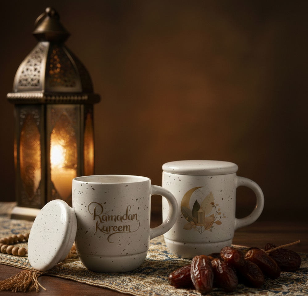 Ramadan Mug with lid