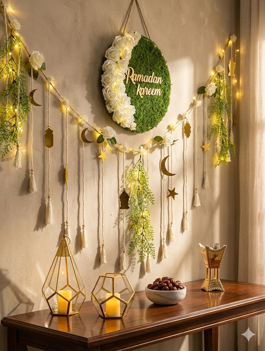 light string of Ramadan decoration ( green)