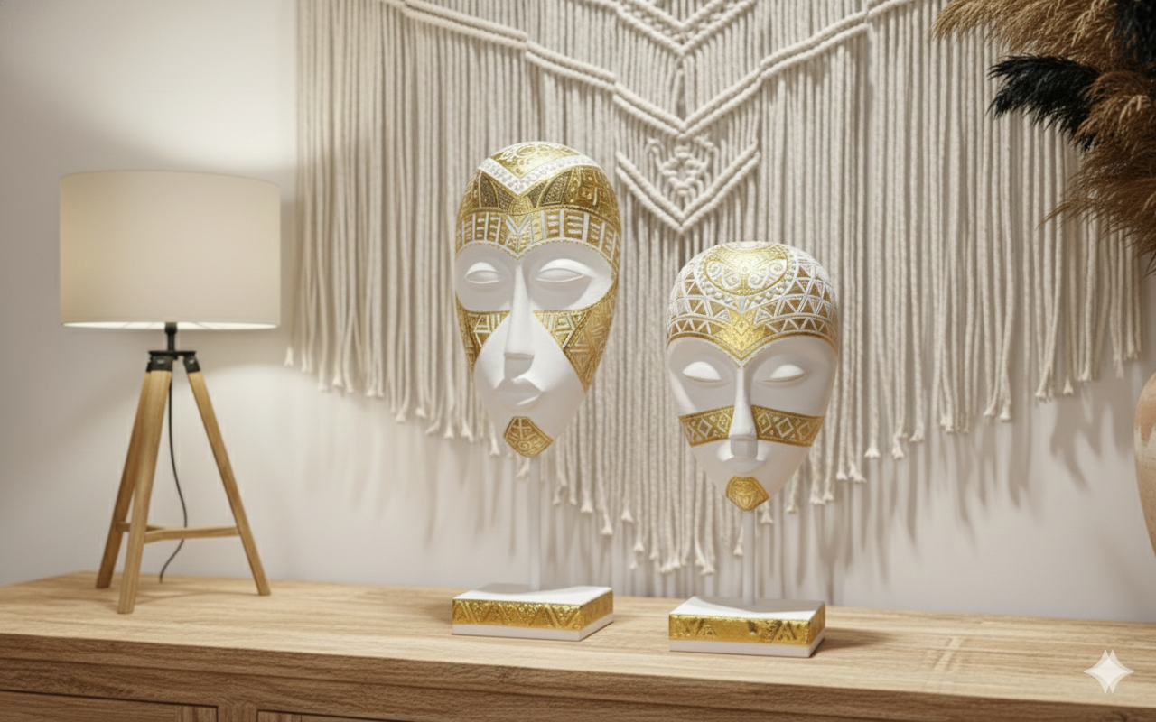 Africana Statues Set