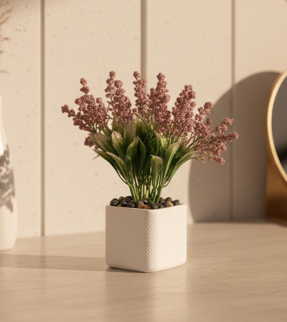 pattern flower pot