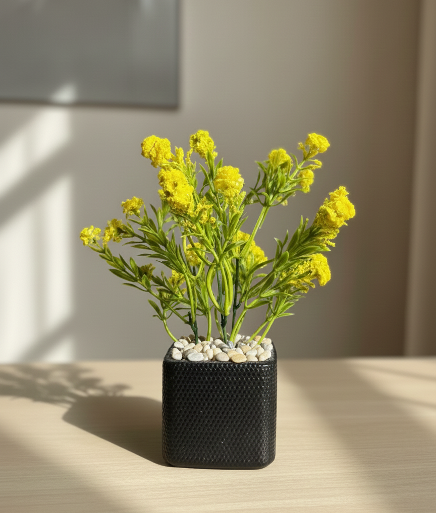 pattern flower pot