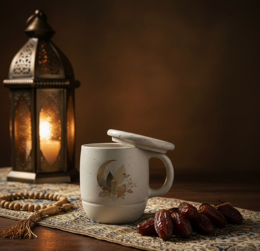 Ramadan Mug with lid