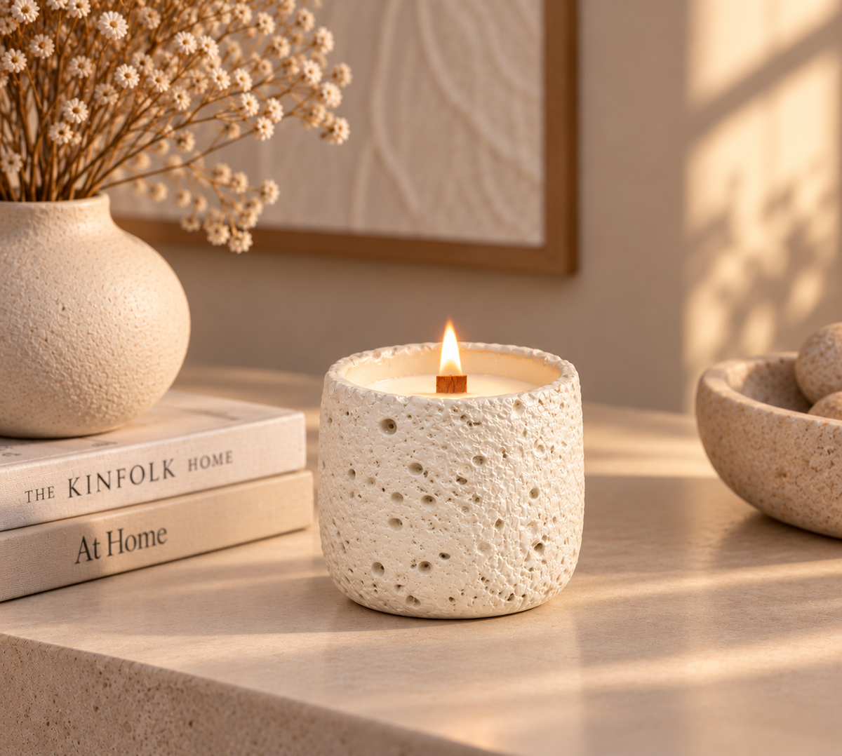 Aroma Essence Candle – Natural Wax
