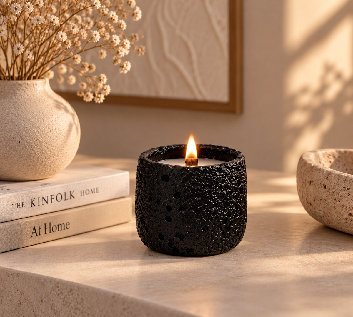 Aroma Essence Candle – Natural Wax
