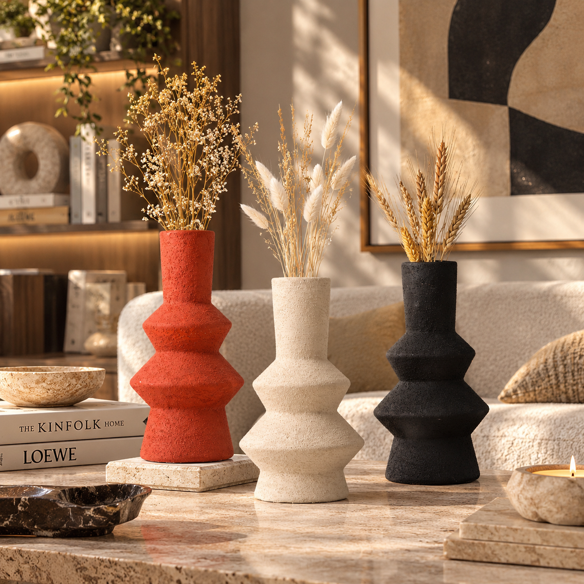 Pottery vase