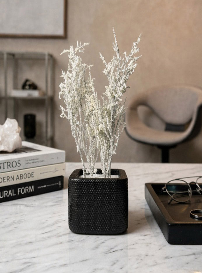 pattern flower pot