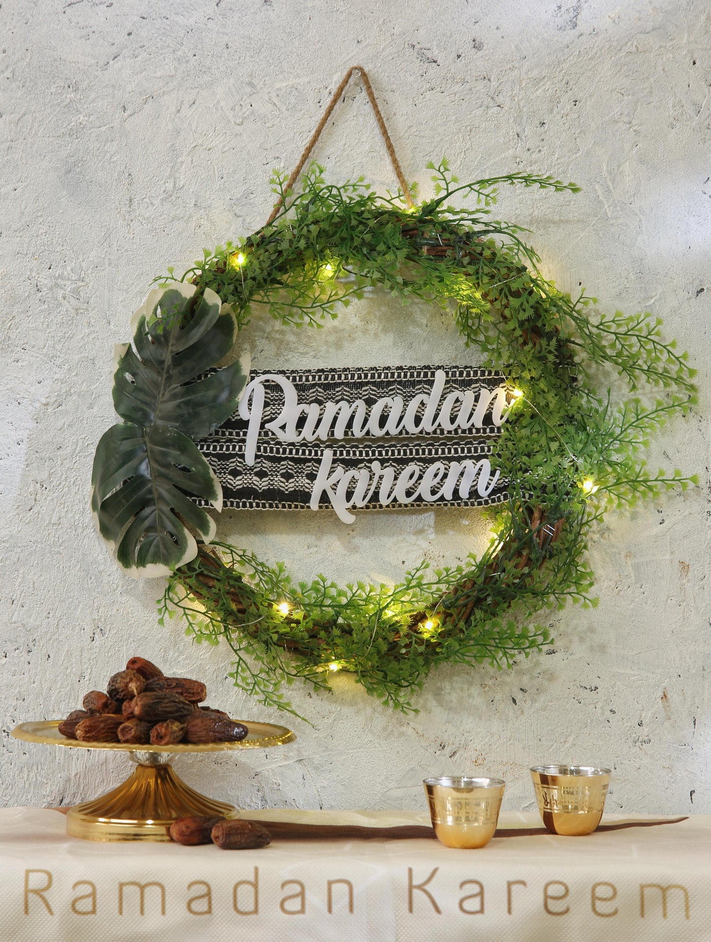 welcome sign for Ramadan