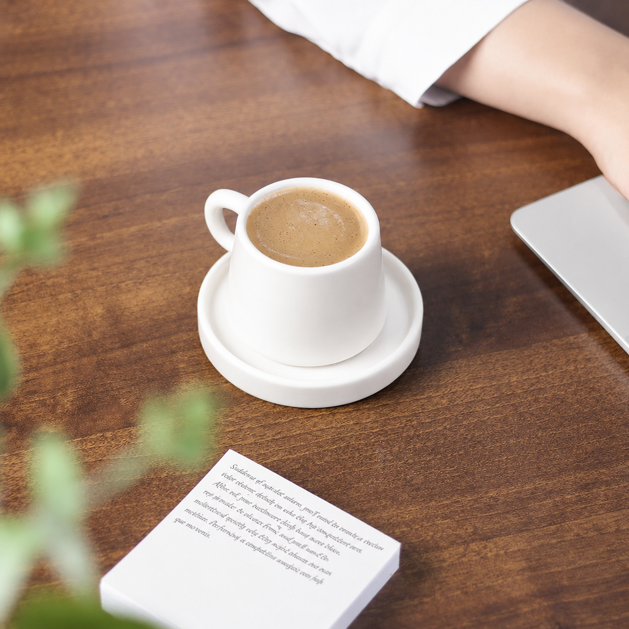 Black Coffee Cup