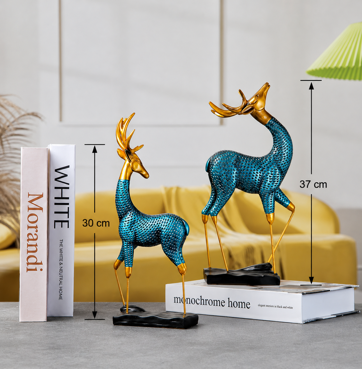 2  pieces deer set