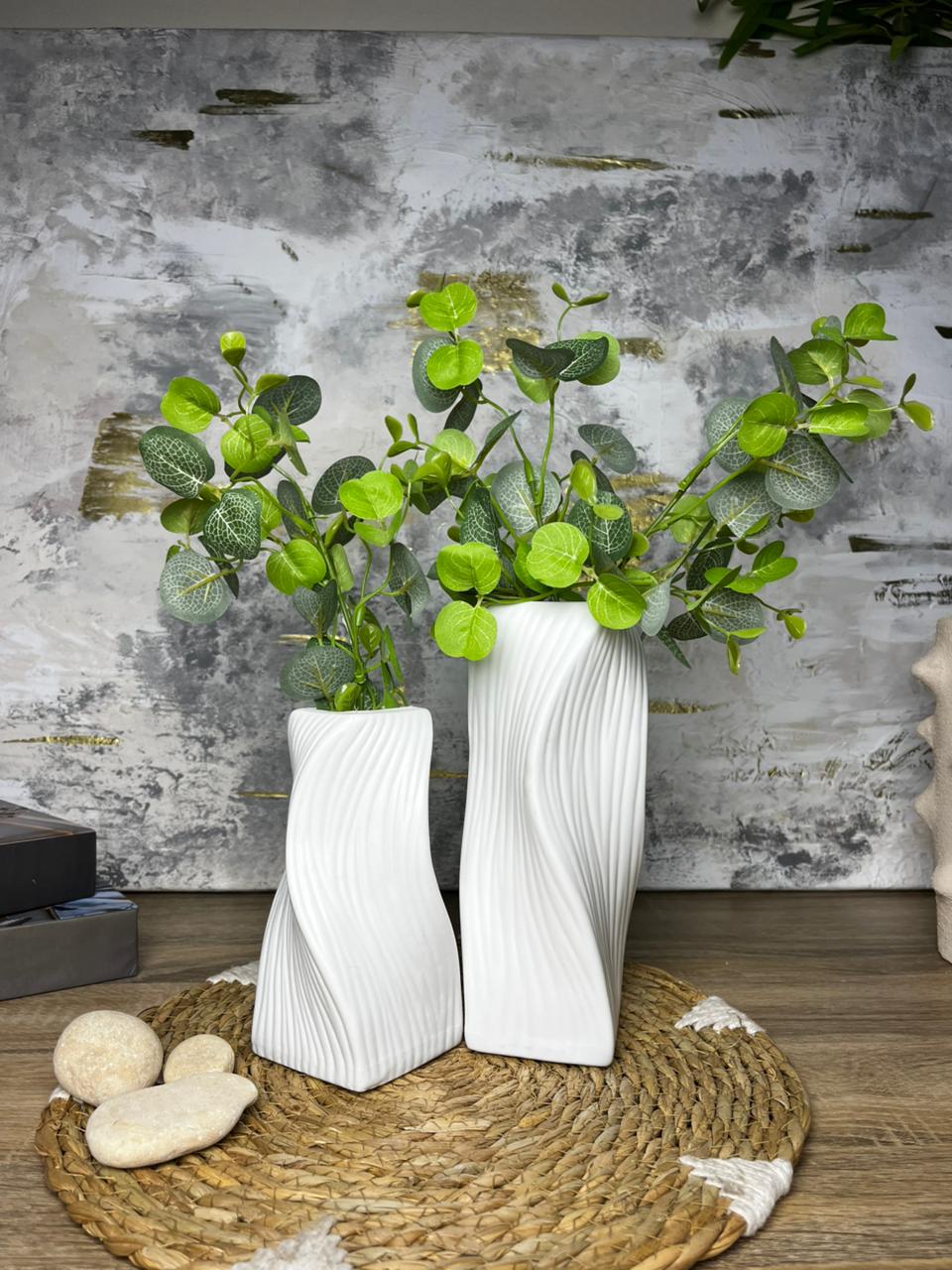 flower plastic pot set