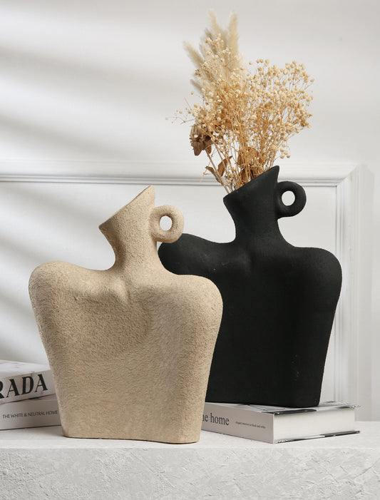 half body vase